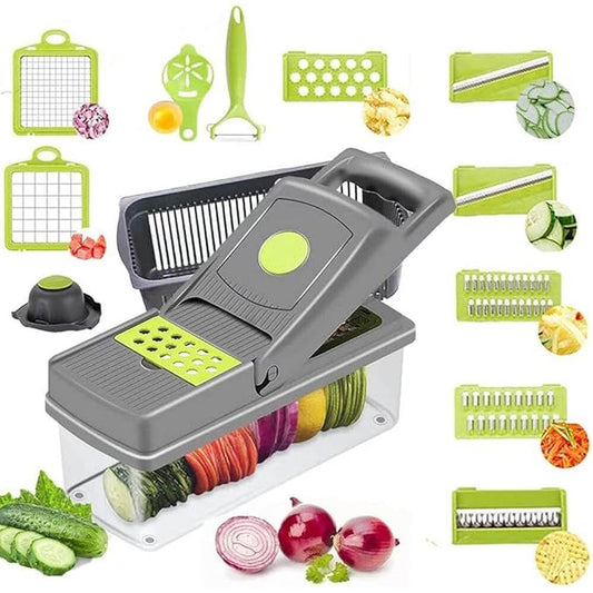 14-IN-1 MULTIFUNCTION VEGGIE SLICER