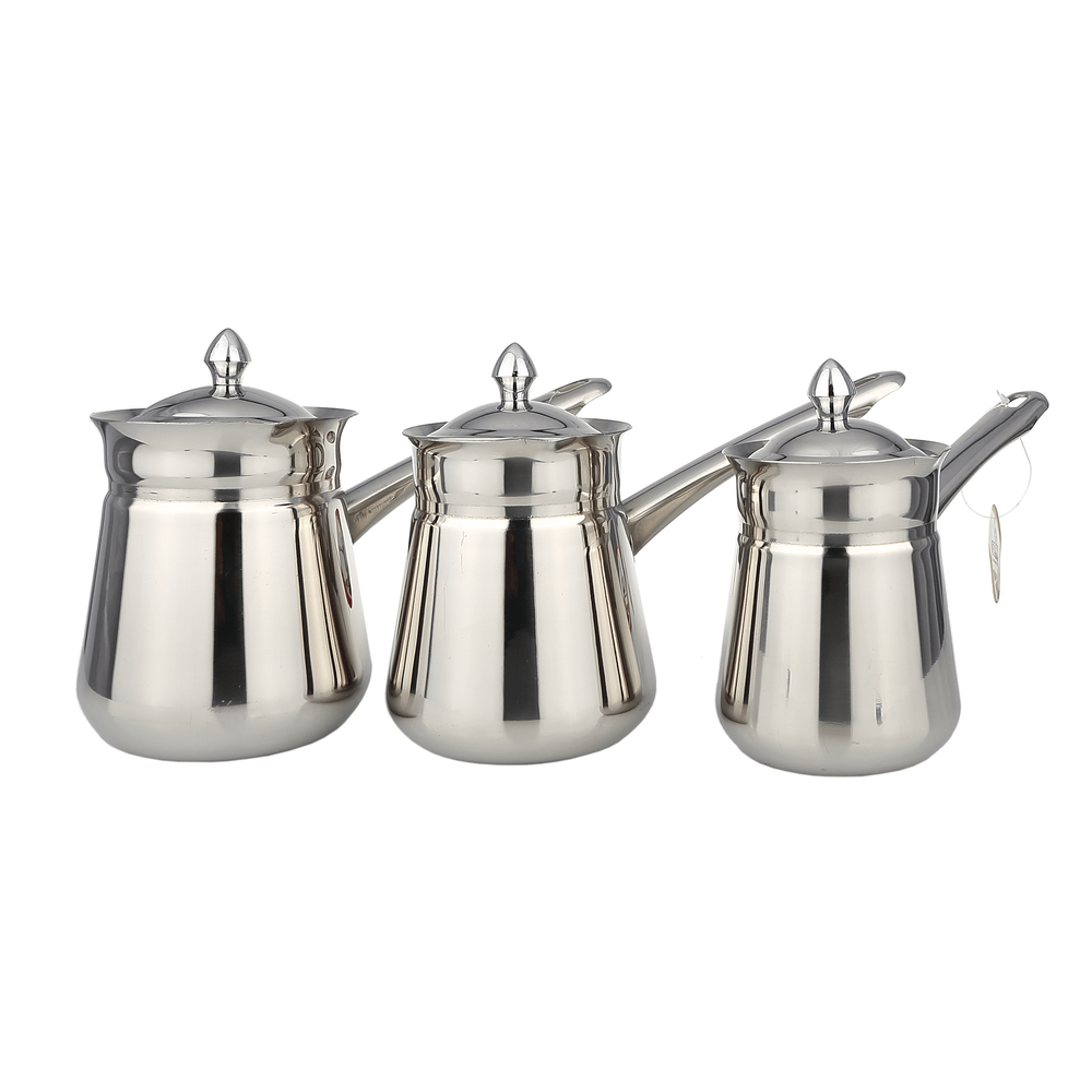 3 pcs Stainless coffee warmer set