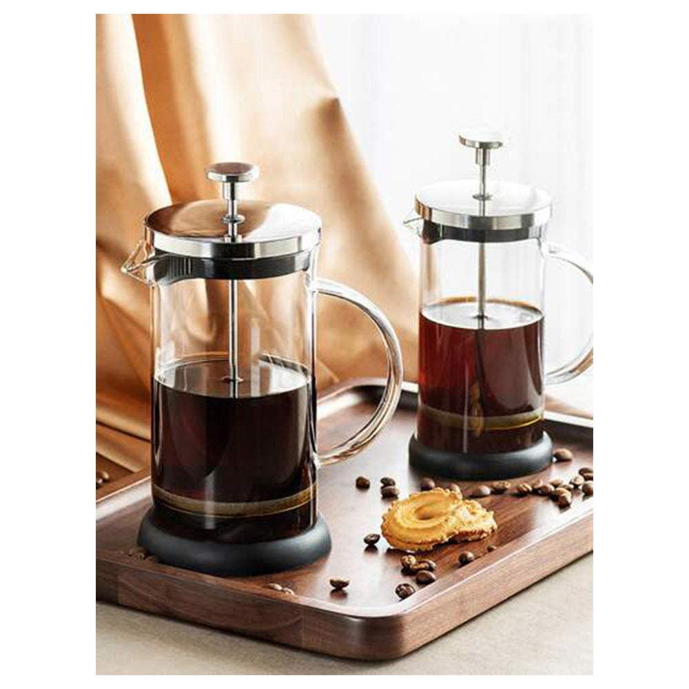 600 ml French press coffee maker & tea filter infuser