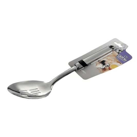 High quality stainless steel large serving slotted spoon